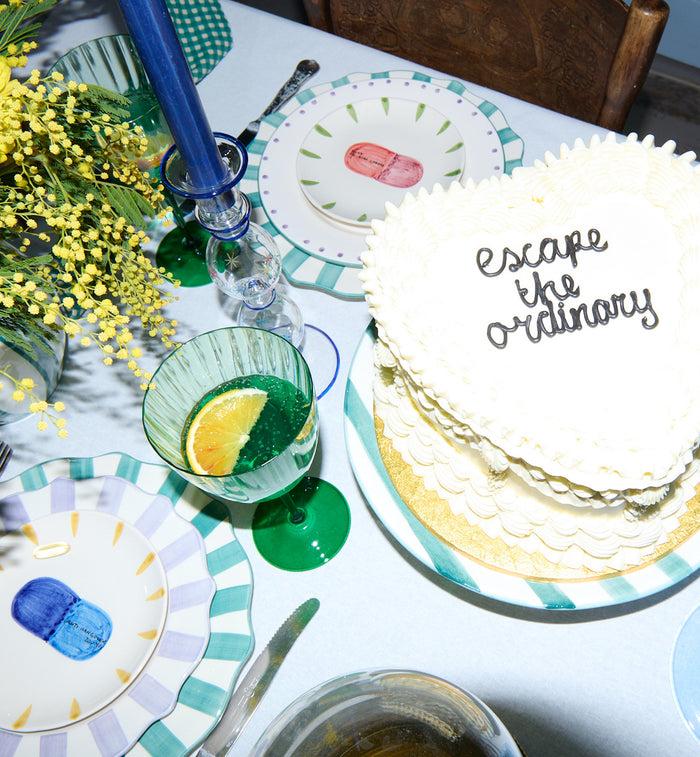 Anna Nina Anti Hangover Pill Dessert Plate