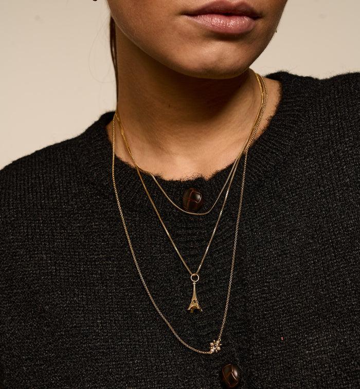 Anna Nina Antique Soul Necklace Silver