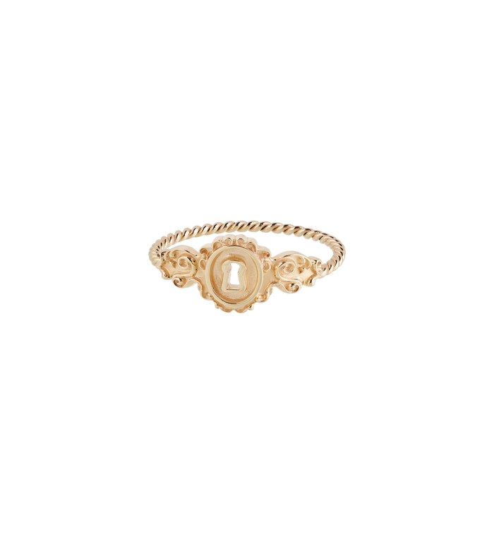 anna nina Antoinette's Secret Ring 14K Yellow Gold