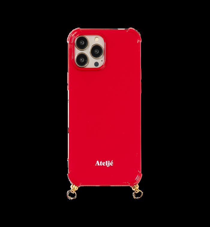 Anna Nina Ateljé Classic Red IPhone Case Red