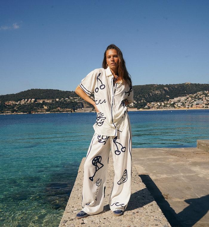 Anna Nina Bay Shirt Multicolour