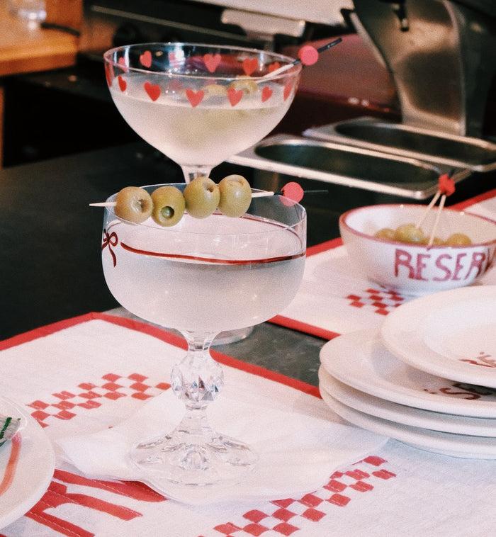 Anna Nina Bistro Cocktail Glass Set Of 2