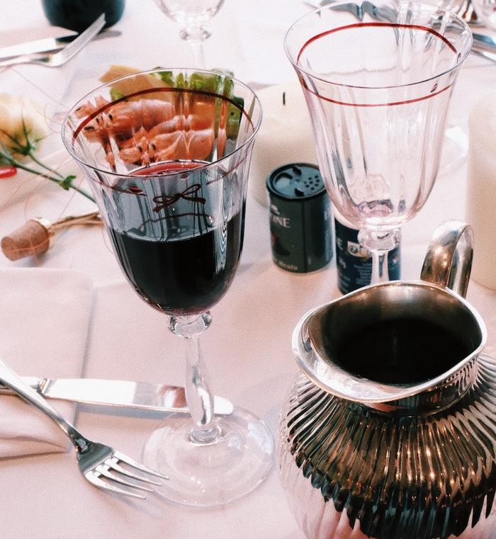 Anna Nina Bistro Optic Wine Glass Set Of 2