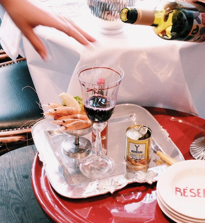 Anna Nina Bistro Optic Wine Glass Set Of 2