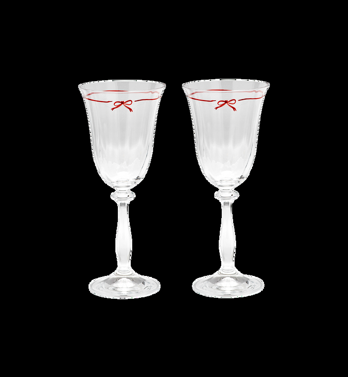anna nina Bistro Optic Wine Glass Set of 2