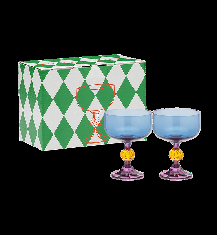 anna nina Bliss Cocktail Glass Set of 2