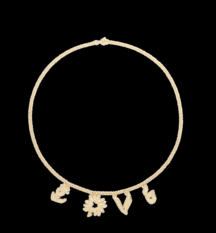 Anna Nina Bonfire Choker Gold Plated