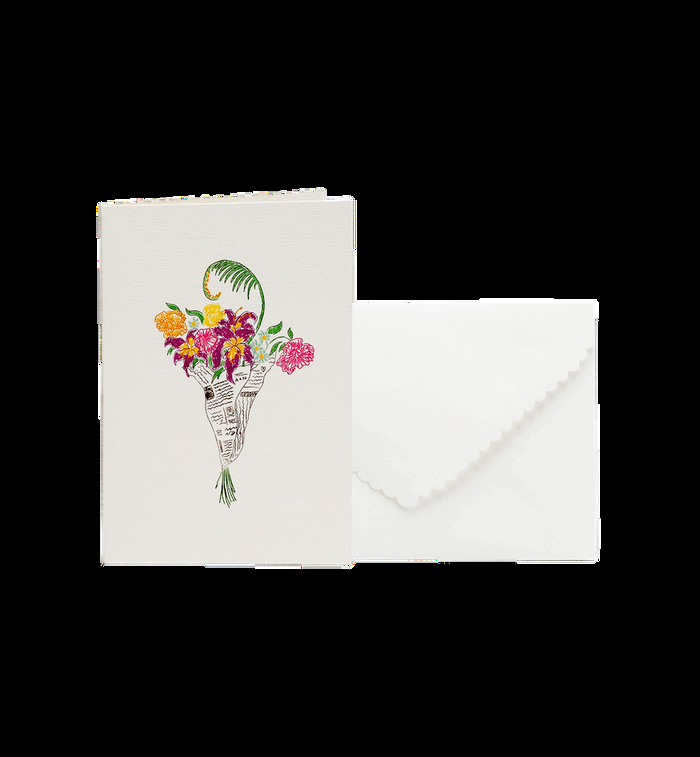 anna nina Bouquet Card