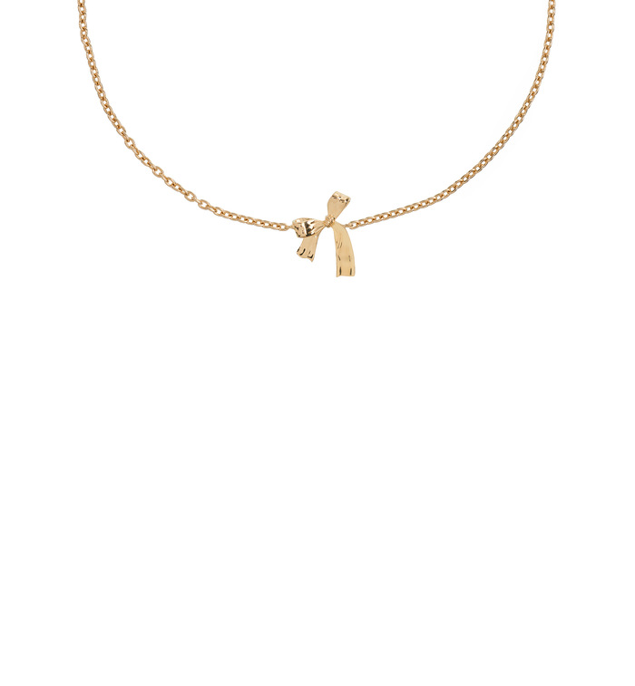 anna nina Bow Bracelet Silver