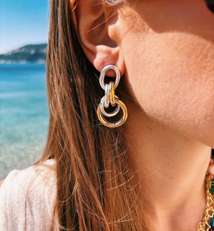 Anna Nina Brinker + Eliza Collins Mixed Earrings