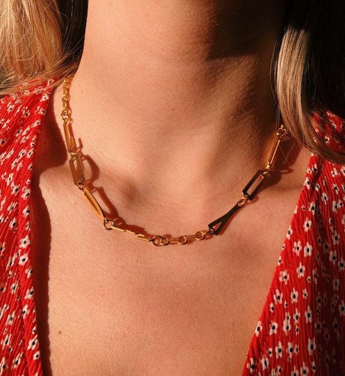 Anna Nina Brinker + Eliza I Love You Necklace