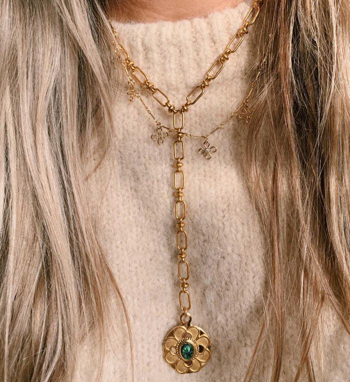 Anna Nina Brinker + Eliza Sunshine Y-Necklace