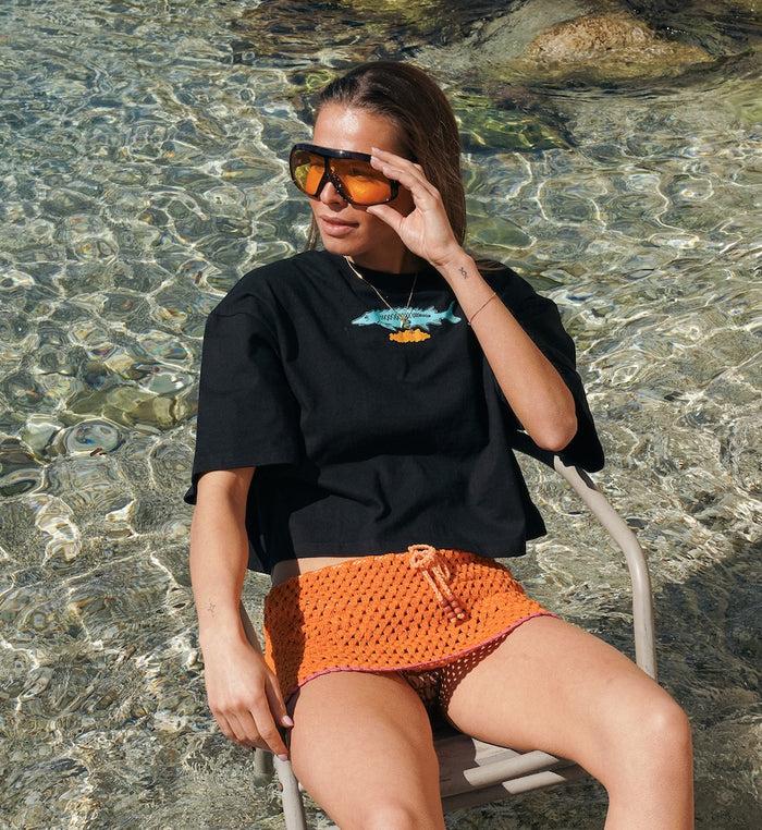 Anna Nina Caviar T-shirt Blue