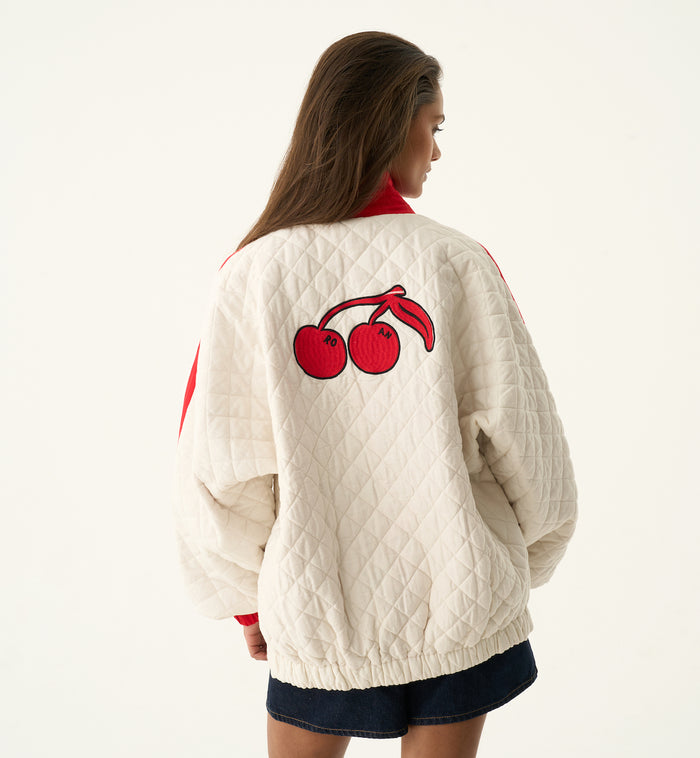 Anna Nina Cherry Bomber Multicolour