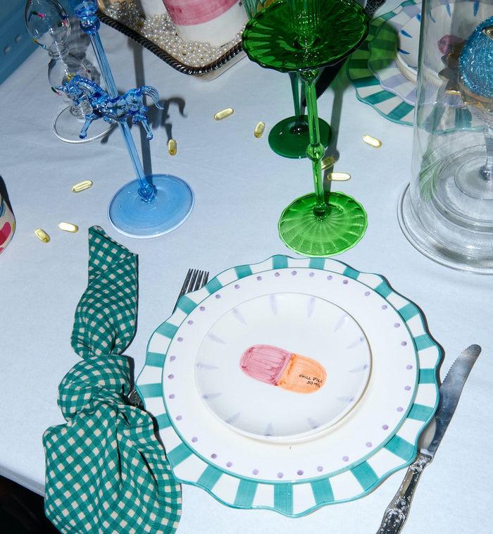 Anna Nina Chill Pill Dessert Plate