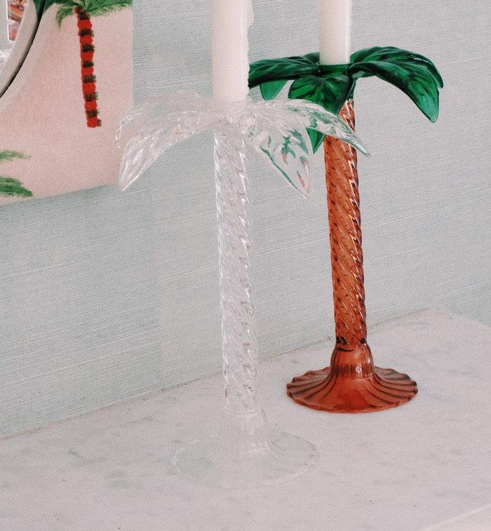 Anna Nina Clair Palm Tree Candle Holder