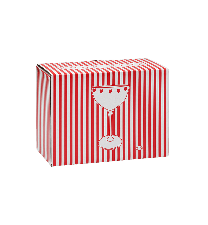 anna nina Classic Love Champagne Glass Set of 2