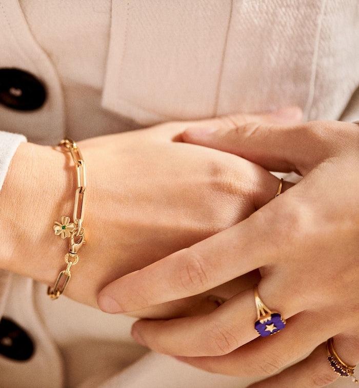 Anna Nina Closed Forever Bracelet 14K