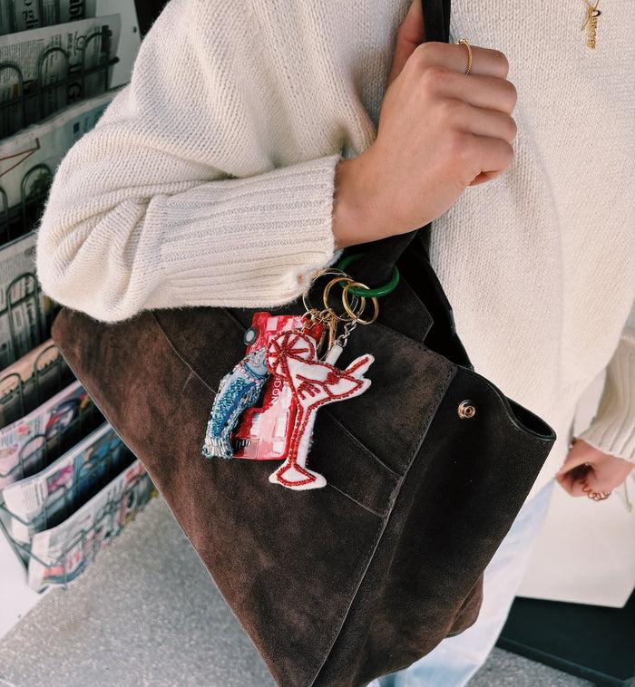 Anna Nina Cocktail Keychain