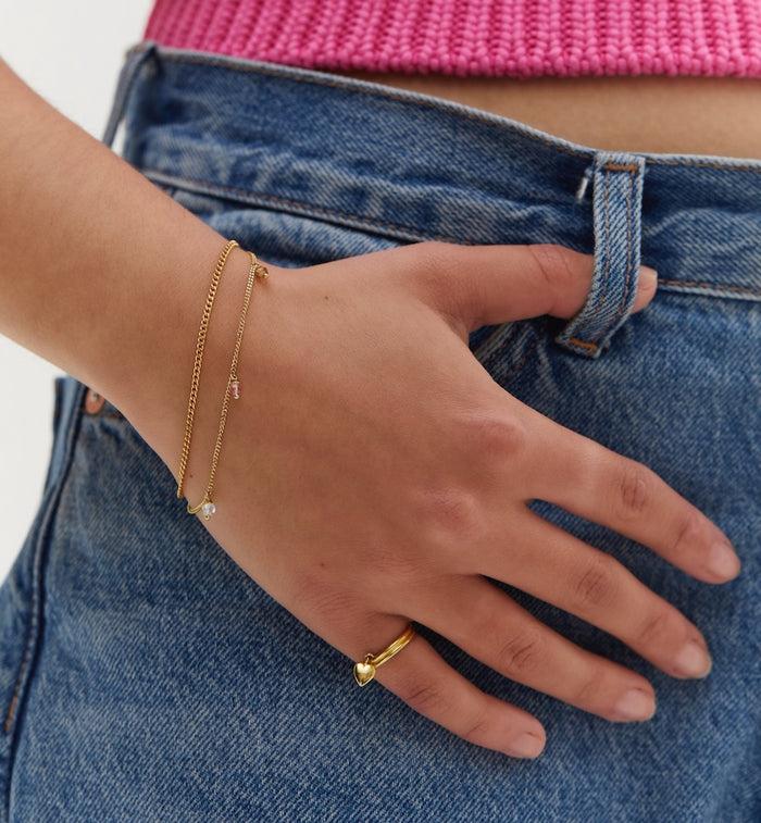 Anna Nina Confetti Bracelet Silver