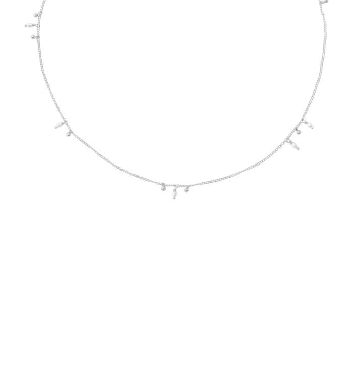 Anna Nina Cosmic Dust Necklace Silver