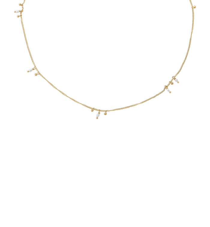 anna nina Cosmic Dust Necklace Silver