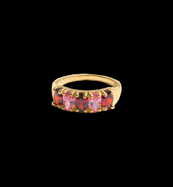 anna nina Coucou Ring Gold Plated