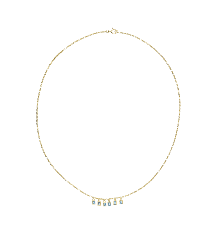 Anna Nina Drooping Aurelia Necklace 14K