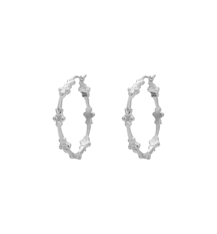 Anna Nina Eden Hoop Earrings Gold Plated