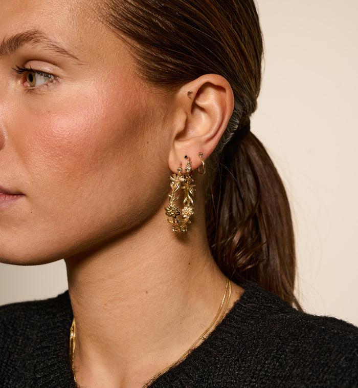 Anna Nina Eden Ring Earrings Silver