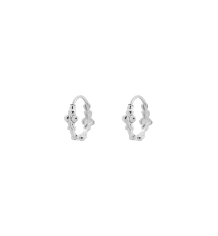 Anna Nina Eden Ring Earrings Silver