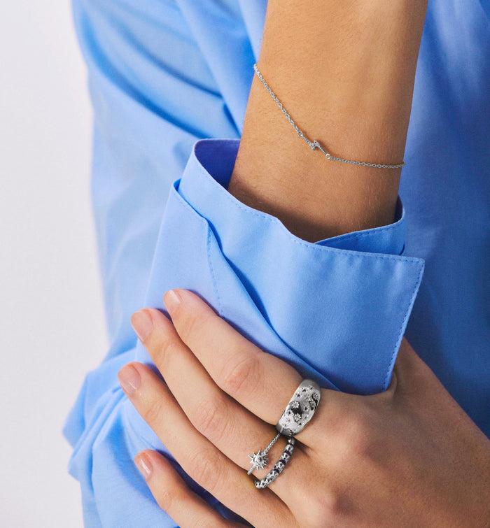 Anna Nina Electric Love Bracelet Gold Plated