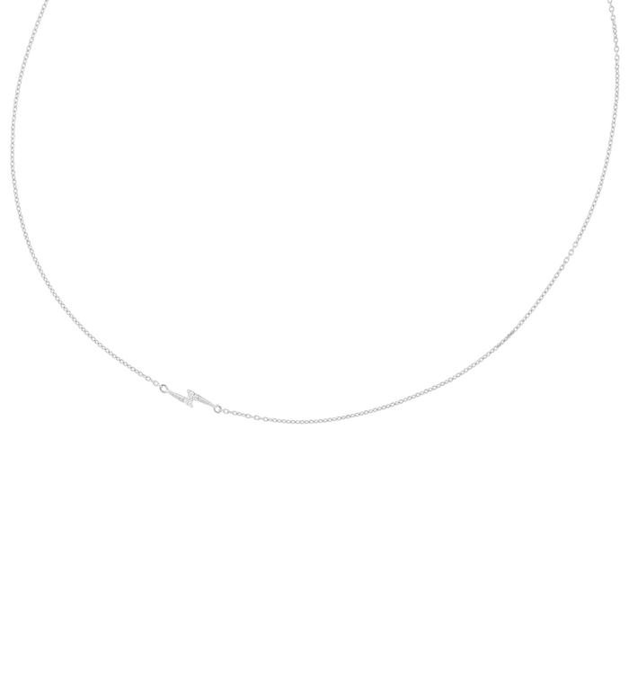 Anna Nina Electric Love Necklace Silver