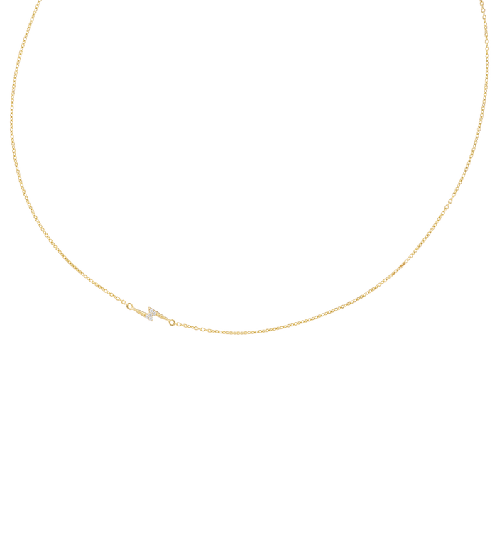 anna nina Electric Love Necklace Silver