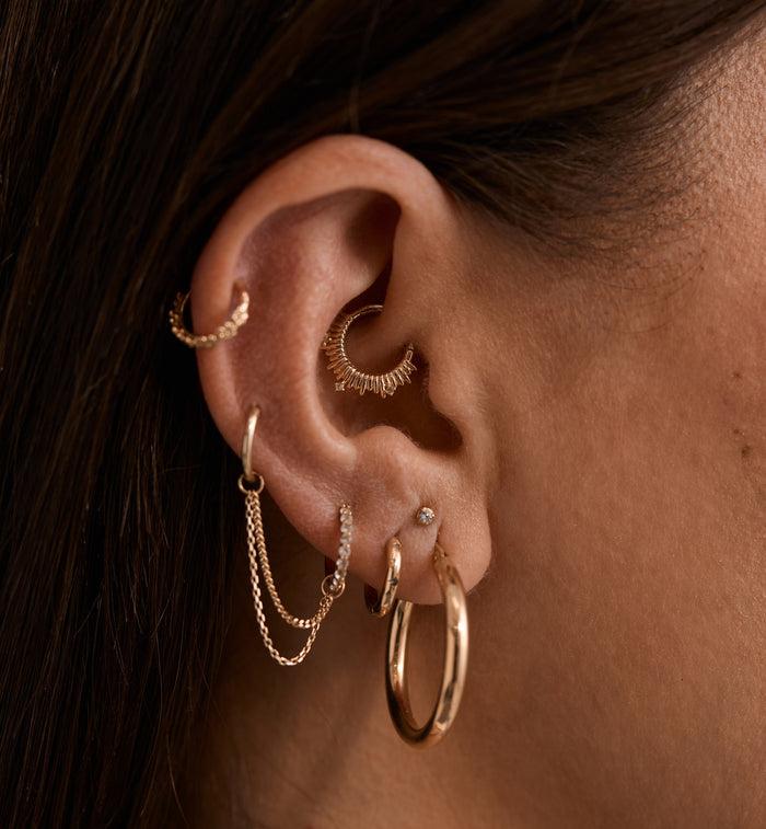 Anna Nina Enigma Daith Piercing 14K