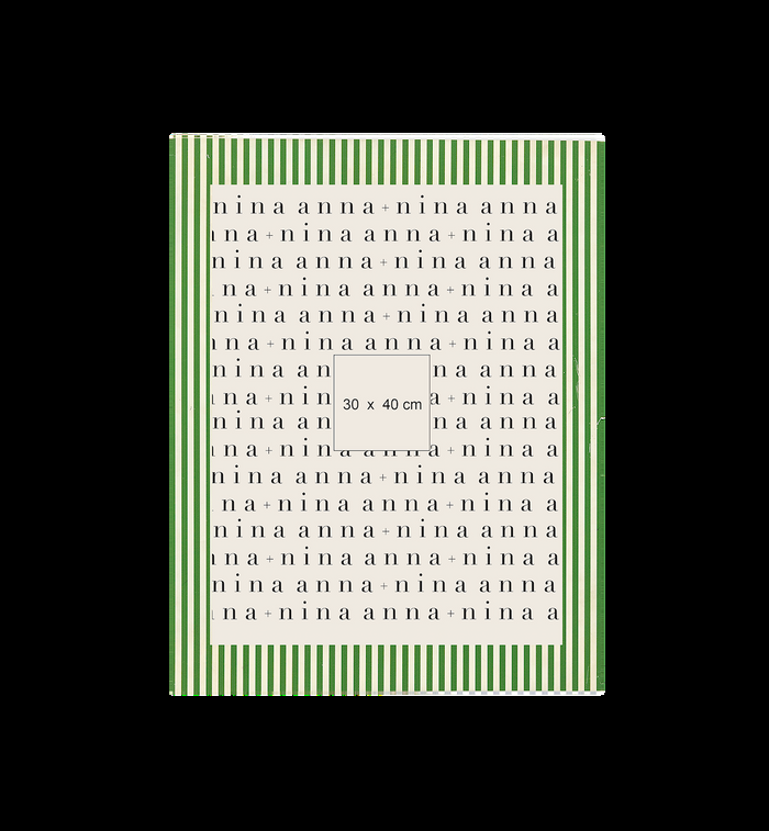 anna nina Fern Striped Frame