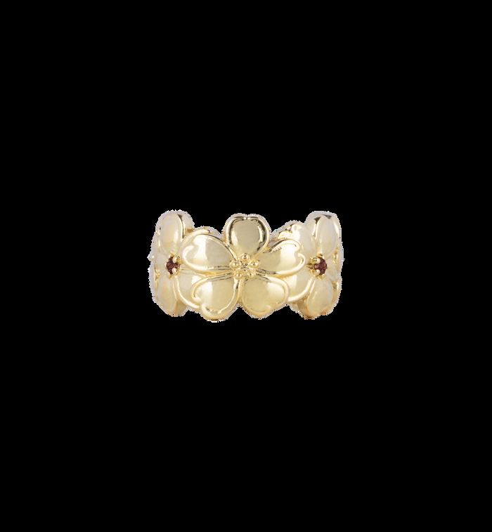 Anna Nina Forget Me Not Ear Cuff 10K