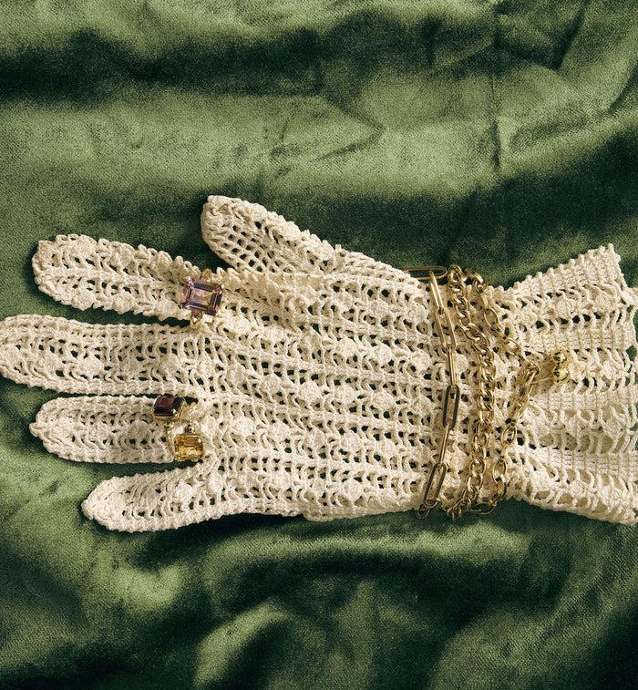 Anna Nina French Cherries Necklace Charm 9K