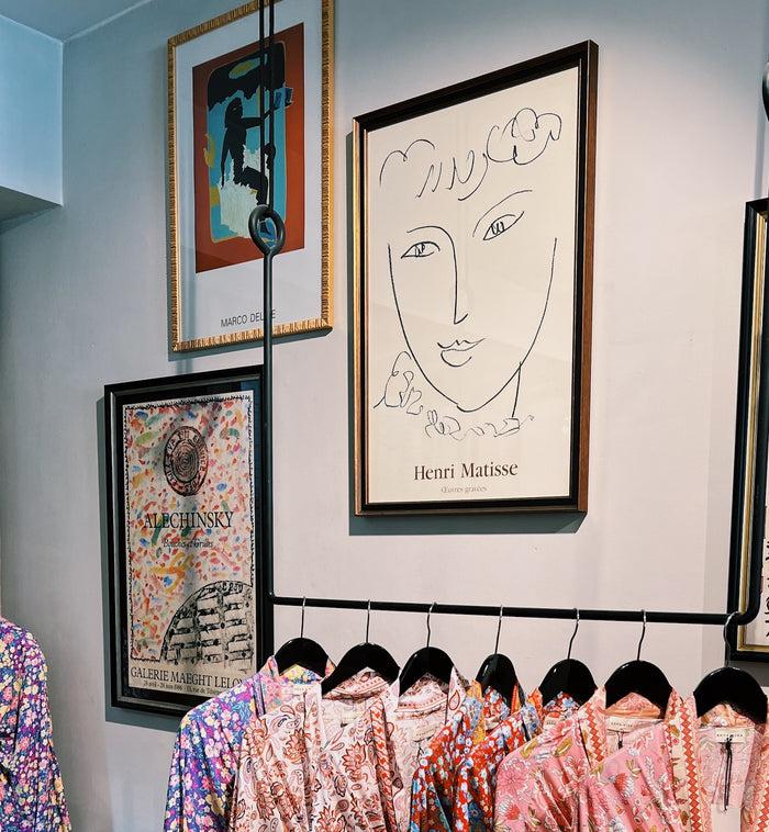 Anna Nina G&C Alechinsky Colour Framed Artwork