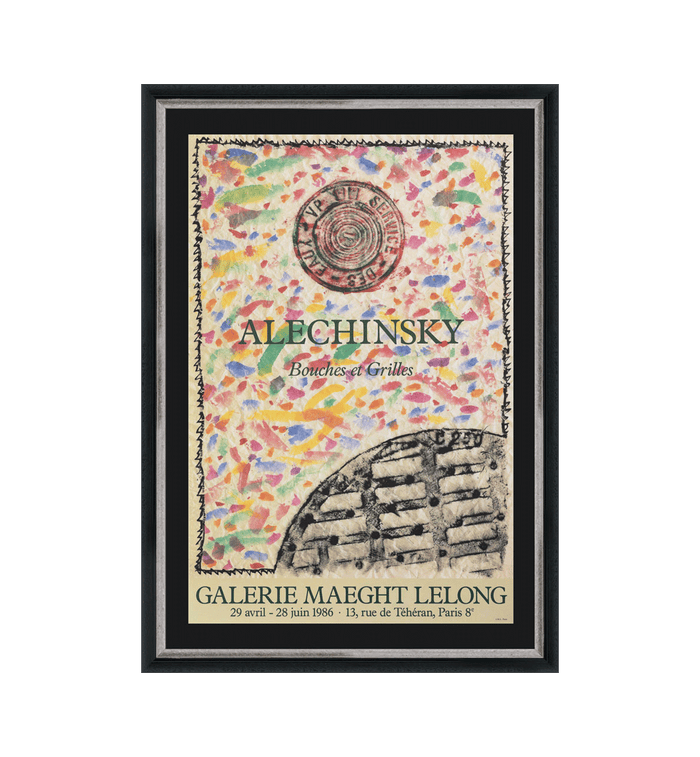 anna nina G&C Alechinsky Colour Framed Artwork