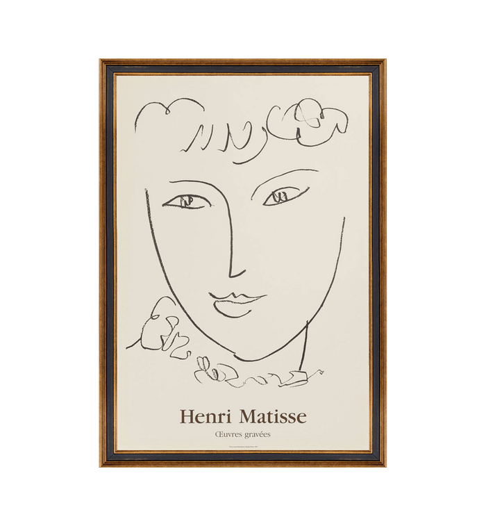 anna nina G&C Henri Matisse Framed Artwork