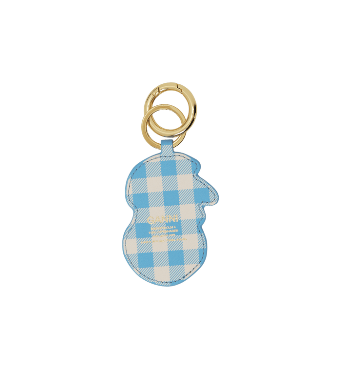 Anna Nina GANNI Apple Velvet Keychain