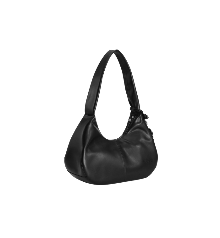 Anna Nina GANNI Black Hobo Bou Bag