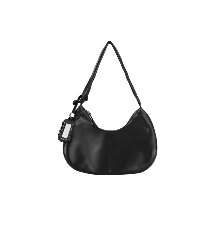 anna nina GANNI Black Hobo Bou Bag