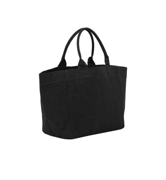Anna Nina GANNI Black Oversized Canvas Tote Bag