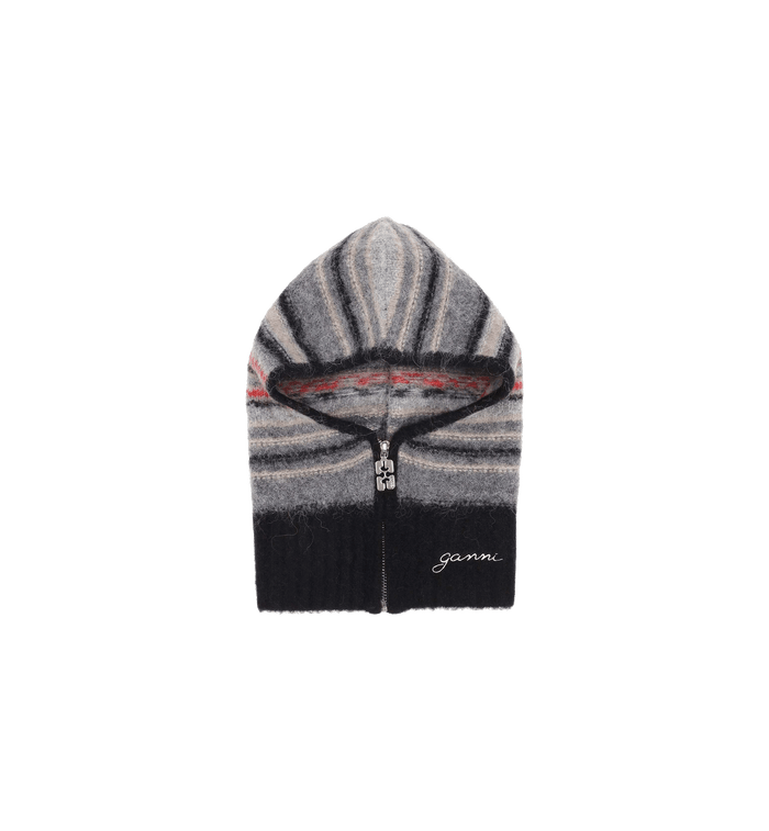 anna nina GANNI Soft Zip Balaclava