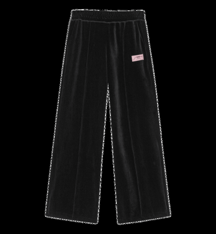 Anna Nina GANNI Velour Pants Black