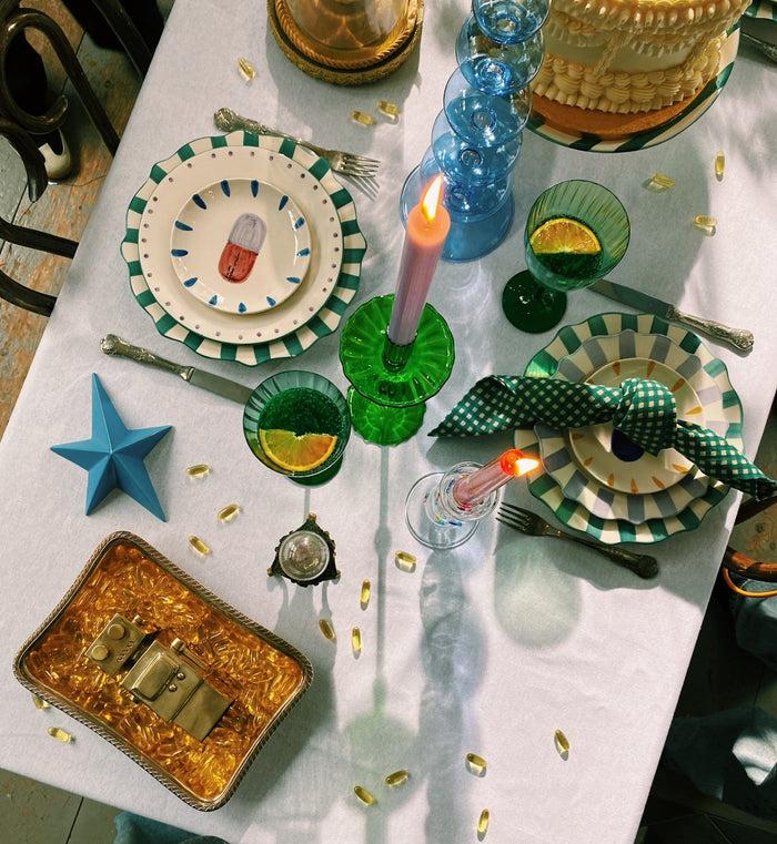 Anna Nina Gingham Napkin Set Of 2