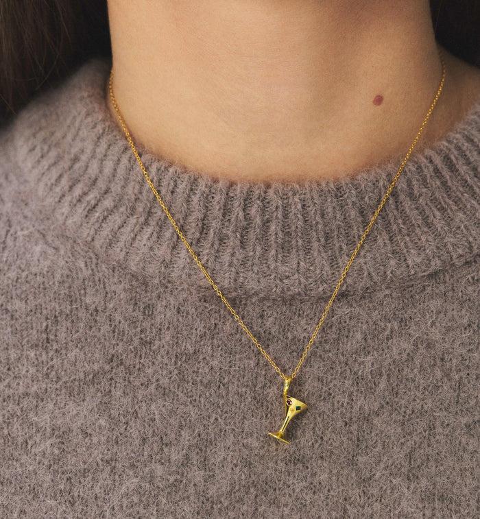 Anna Nina Goblet Charm Silver