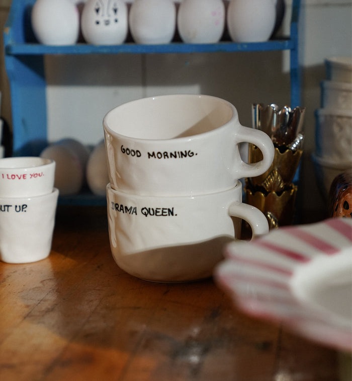 Anna Nina Good Morning Cappuccino Mug